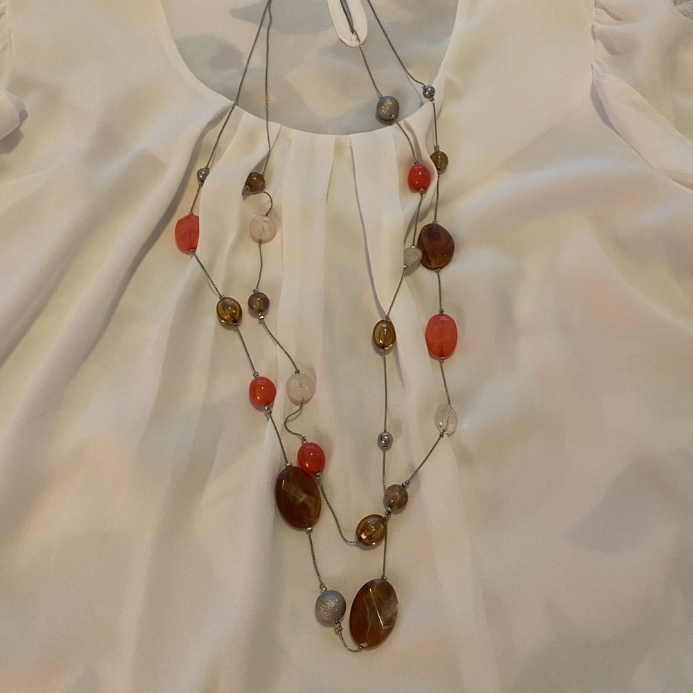 Beautiful double strand necklace